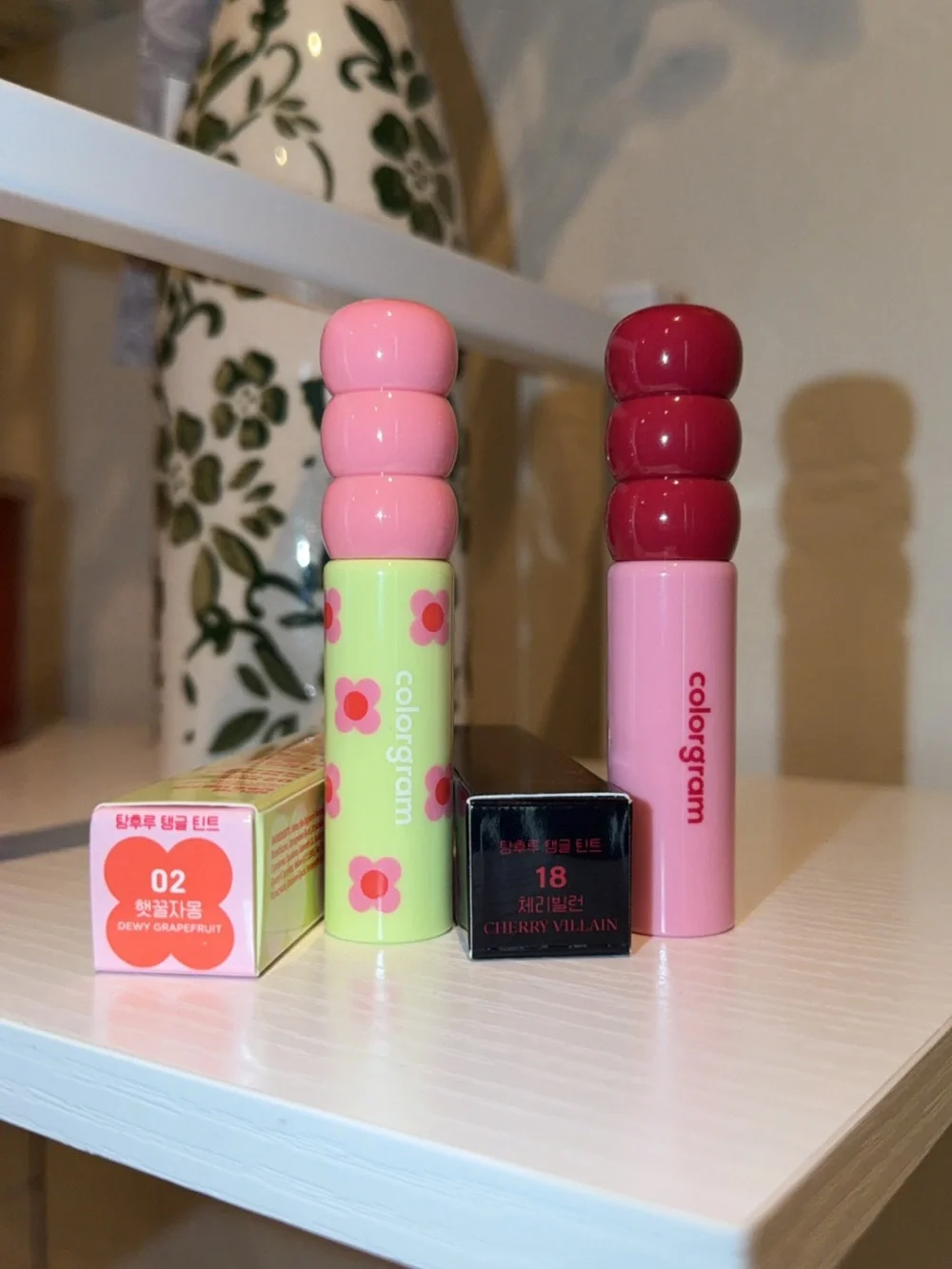 Colorgram Fruity Glass Tint Lip Gloss Duo